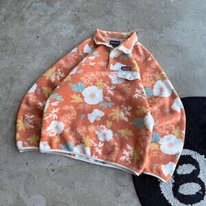 Y2K Patagonia Synchilla Floral Fleece Jacket